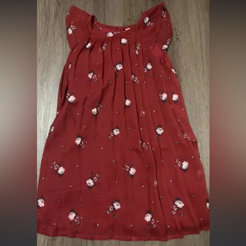 Oshkosh bgosh 4T Red pleated dress